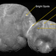 Odd bright spots and dark zones on Ultima Thule.